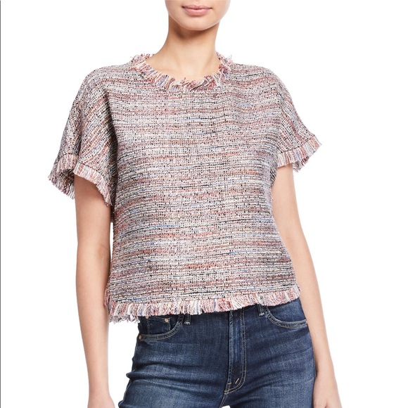 cupcakes & cashmere Tops - Cupcakes and cashmere tweed tahlia tee top